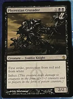 Phyrexian Crusader - Mirrodin Besieged -MTG Magic - NM - Rare - Image 1