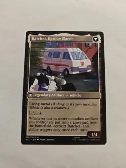 MTG - Ratchet, Field Medic Universes Beyond: Transformers Regular M#002 - Image 2