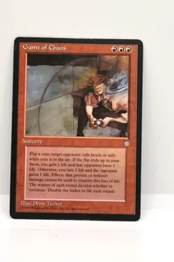 MTG, GAME OF CHAOS, ICE AGE, NM, NEVER BEEN PLAYED - Image 1