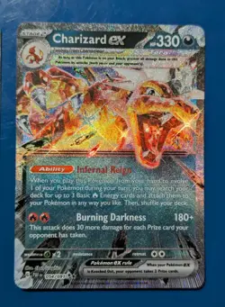 Pokemon Cards Lot Of 2 EX Full Art Chairzard & Garchomp - Image 5