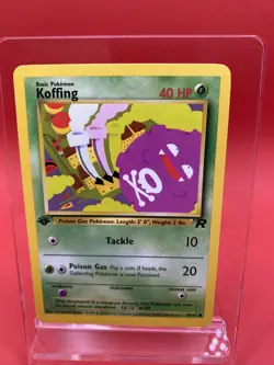 1st Edition Koffing 58/82 Common 2000 Team Rocket WOTC Pokemon Cards NEAR MINT* - Image 1