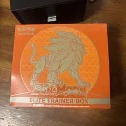 Pokemon Sun and Moon Solgaleo Elite Trainer Box ETB New Factory Sealed n7019 - Image 1