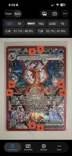 Pokemon 2023 SV Obsidian Flames Charizard EX Special Illustration Rare #223/197 - Image 1