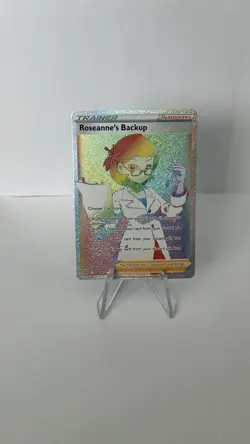 Roseanne's Backup - 180/172 - Pokemon Brilliant Stars Sword Shield Secret NM - Image 1