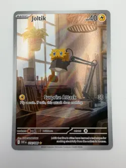 #116/086 Joltik Holo Illustration Rare - Pokemon TCG White Flare English NM - Image 1