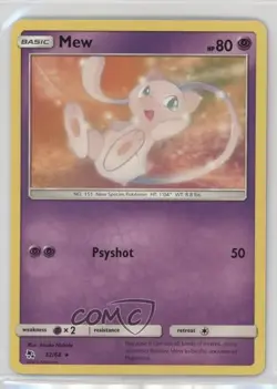 Mew Pokemon Sun & Moon Hidden Fates #32 - Image 1