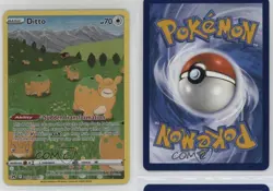 Full Art - Ditto Pokemon Sword & Shield Crown Zenith Galarian Gallery #GG22 - Image 3