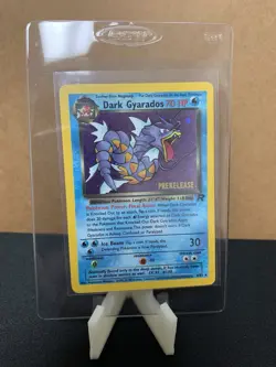 Pokemon Dark Gyarados Prerelease Holo 70 HP Wotc Promo 8/82 Single Card - Image 1