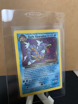 Pokemon Dark Gyarados Prerelease Holo 70 HP Wotc Promo 8/82 Single Card - Image 2