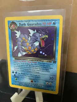 Pokemon Dark Gyarados Prerelease Holo 70 HP Wotc Promo 8/82 Single Card - Image 3