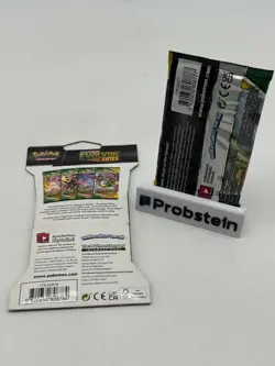Pokemon TCG Sword & Shield Evolving Sleeved Booster Pack w/ One Pack - Image 2
