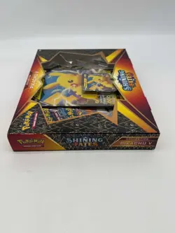 Pokemon TCG Shining Fates Pikachu V Collection Box Sealed - Image 4