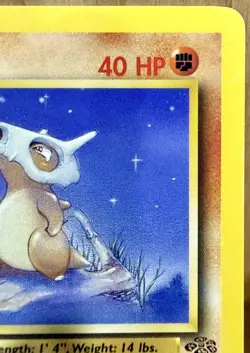 Cubone 50/64 Jungle Set 1st Edition 1999 Vintage Pokemon TCG - Image 5