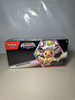 Pokemon TCG Scarlet & Violet Prismatic Evolutions Surprise Box Factory Sealed - Image 1