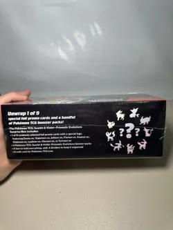 Pokemon TCG Scarlet & Violet Prismatic Evolutions Surprise Box Factory Sealed - Image 5