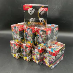 Lot of (8) Pokemon TCG Scarlet & Violet Mega Evolutions Booster Boxes Sealed - Image 1