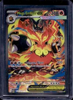 2026 Pokemon Ascended Heroes Mega Emboar ex Special Illustration Rare #273/217 - Image 1