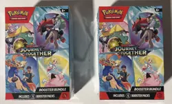 Pokemon TCG: Scarlet & Violet - Journey Together Booster Bundle x2 LOT Sealed - Image 1