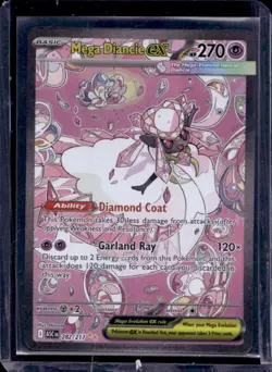 2026 Pokemon Ascended Heroes Mega Diancie ex Special Illustration Rare #282/217 - Image 1