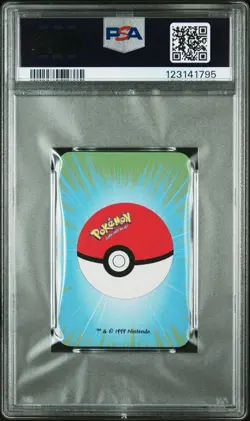 1999 BICYCLE POKEMON MINI PLAYING CARDS GREEN DECK 3 OF HEARTS SQUIRTLE PSA 10 - Image 2