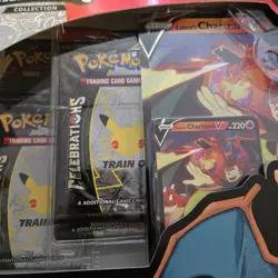 Pokemon TCG Celebrations Collection Lance's Charizard V Box 820650101625 - Image 3