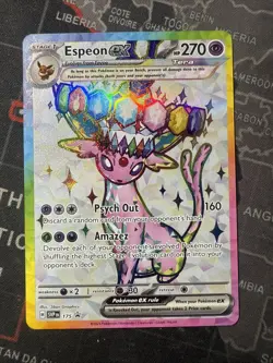 Pokemon TCG SV Promos #175 Espeon EX NM - Image 1