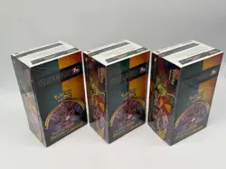Lot of (3) Pokemon TCG Darkness Ablaze Build & Battle Display Case - Image 1
