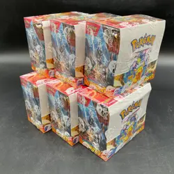 Lot of (6) Pokemon TCG Scarlet & Violet Surging Sparks Booster Boxes Sealed - Image 1