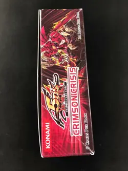 YUGIOH 2009 CRIMSON CRISIS - USED EMPTY BOOSTER BOX - Image 4