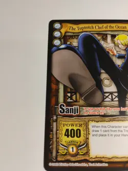 Sanji The Topnotch Chef Of The Ocean 2005 Vintage One Piece Quest Begins NM Read - Image 2