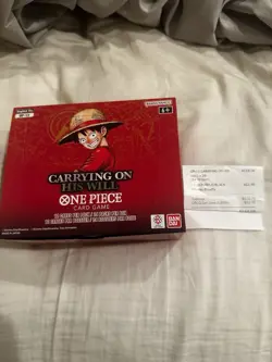 One Piece OP-13 Carrying on His Will Booster Box English New , Unopened , Packs - Image 1