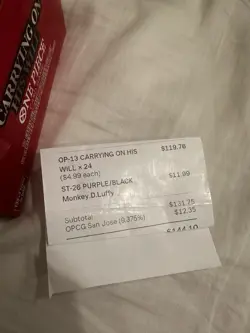 One Piece OP-13 Carrying on His Will Booster Box English New , Unopened , Packs - Image 4