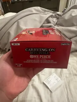 One Piece OP-13 Carrying on His Will Booster Box English New , Unopened , Packs - Image 5