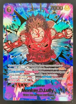 2025 One Piece The Best V2 Monkey D Luffy Special Alt Art #EB02-061 - Image 1