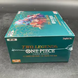 ONE PIECE ENGLISH TCG TWO LEGENDS OP-08 BOOSTER BOX SEALED - Image 4