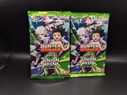 🔥 TWO PACK 🔥 Union Arena Hunter X Hunter Volume 2 Booster Display Packs - Image 1