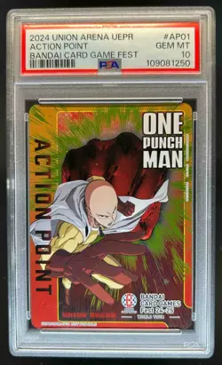 2024 Union Arena UEPR Bandai Fest Action Point #AP01 PSA 10 - Image 1