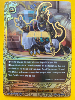 Future Card Buddyfight SUUK PHEL AHARAMAAT S-BT06/0007EN RRR Ships WORLDWIDE - Image 1