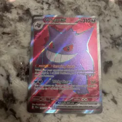 Pokemon TCG Gengar EX Temporal Forces Ultra Rare Card 193/162 - Image 1