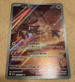 Pokemon TCG Mesprit Illustration Rare Holo Card 204/191 Sv08: Surging Sparks - Image 1