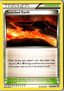 Scorched Earth 138/160 Uncommon XY - Primal Clash LP Pokemon Card - Image 1