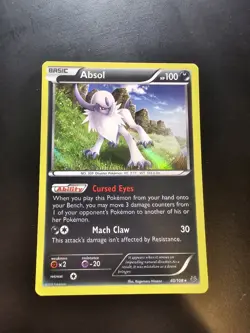 Absol 40/108 XY Roaring Skies Holo Rare Pokemon Card - NM/LP - Image 1