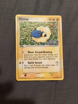 Pokemon Card - Mareep Team Rocket Returns 67/109 Reverse Holo Stamped - Image 1