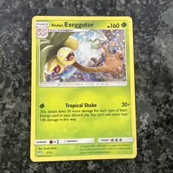 ALOLAN EXEGGUTOR 2/12 - HOLO MCDONALDS PROMO POKEMON CARD VGEX - Image 1