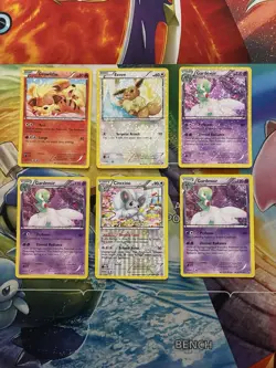 Pokemon Card Lot Holo RC Cards Fire Eevee Growlithe - Image 1