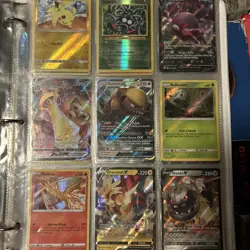 Pokemon Cards Binder Lot Ultra Rare Ex 90 Cards Collection New Holo Rares NM - Image 4