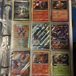 Pokemon Cards Binder Lot Ultra Rare Ex 90 Cards Collection New Holo Rares NM - Image 5
