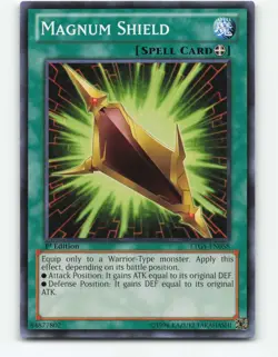 Magnum Shield YuGiOh Card LTGY-EN058 1st Edition - Image 1