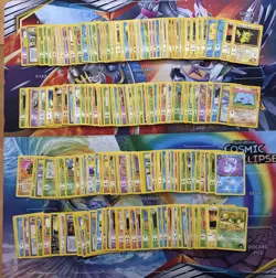 Vintage Pokemon Card Lot WOTC Sets Era Fire 180+ - Image 1