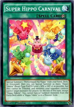 Super Hippo Carnival TDIL-EN053 Yu-Gi-Oh! Card Light Play 1st Edition - Image 1